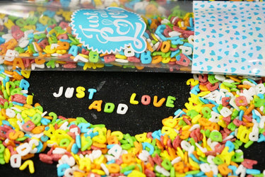 Sprinkles E Pérolas - Mix Letras Coloridas 100g